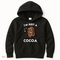 Dandys World Easter Cocoa The Chocolate Easter Bunny Kids Hoodie thumb 0