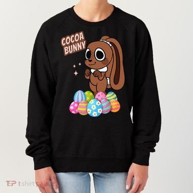 Dandys World Easter Cocoa The Chocolate Easter Bunny Women's Sweatshirt