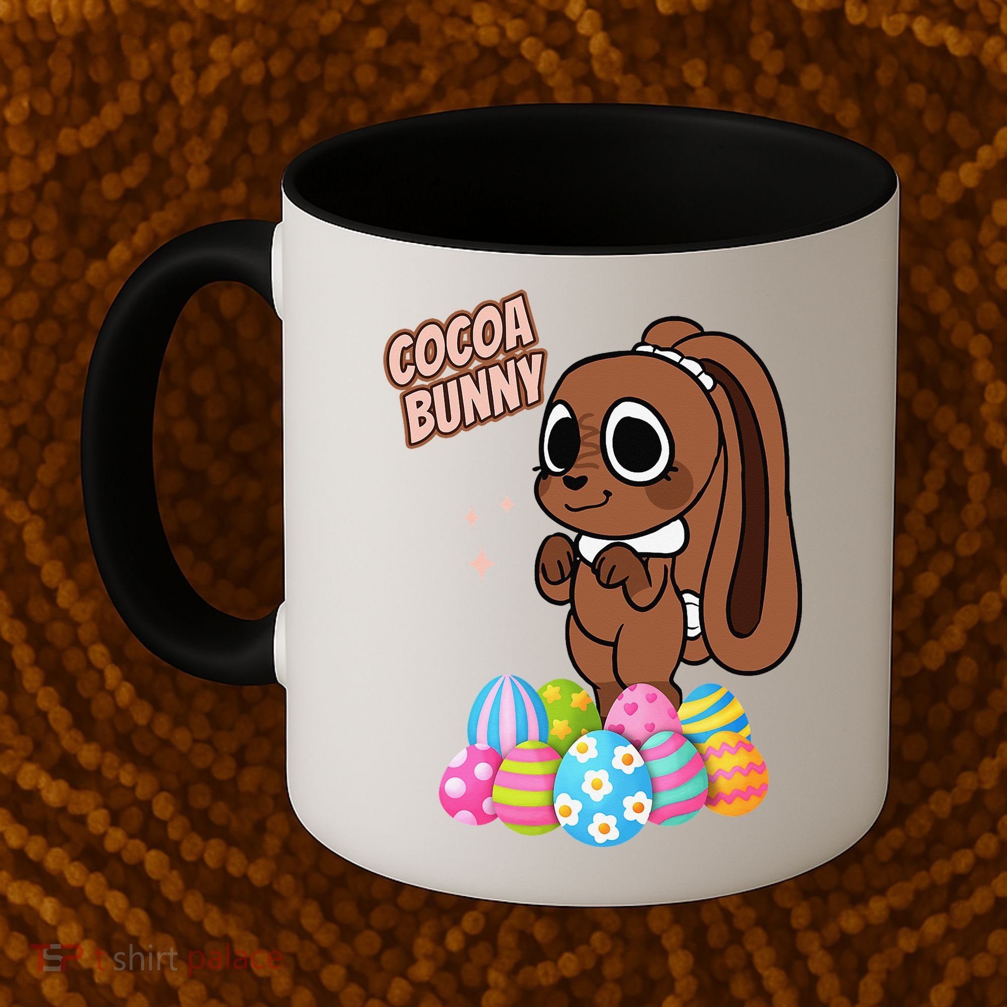 Dandys World Easter Cocoa The Chocolate Easter Bunny Coffee Mug