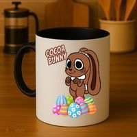 Dandys World Easter Cocoa The Chocolate Easter Bunny Coffee Mug thumb 4