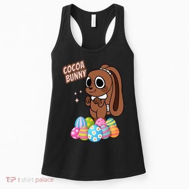 Dandys World Easter Cocoa The Chocolate Easter Bunny Women's Tank Top