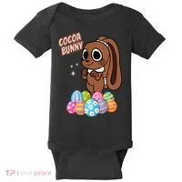 Dandys World Easter Cocoa The Chocolate Easter Bunny Baby Bodysuit thumb 0