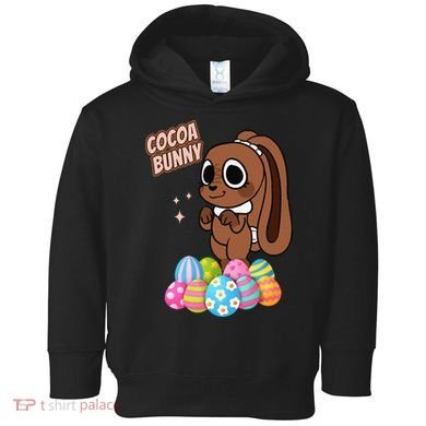 Dandys World Easter Cocoa The Chocolate Easter Bunny Toddler Hoodie