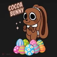 Dandys World Easter Cocoa The Chocolate Easter Bunny Toddler Hoodie thumb 2