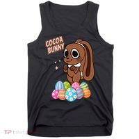 Dandys World Easter Cocoa The Chocolate Easter Bunny Tank Top thumb 0