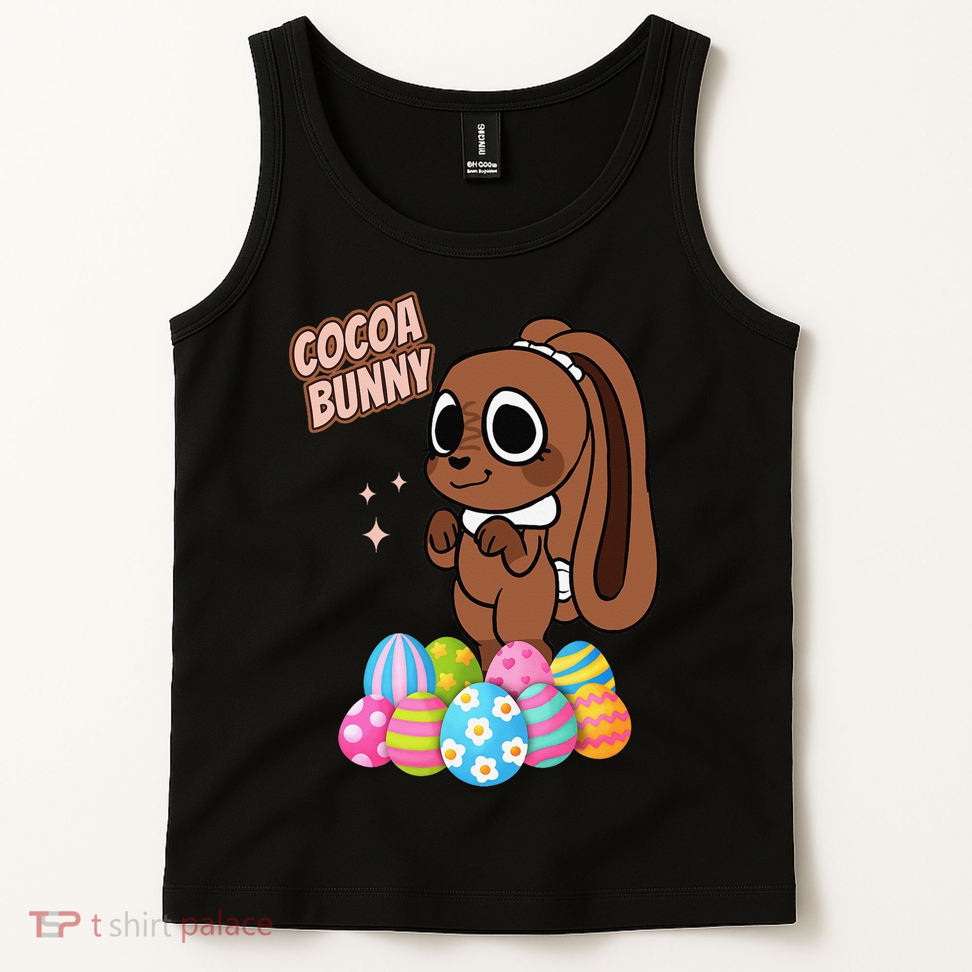 Dandys World Easter Cocoa The Chocolate Easter Bunny Tank Top
