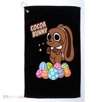 Dandys World Easter Cocoa The Chocolate Easter Bunny Golf Towel thumb 0