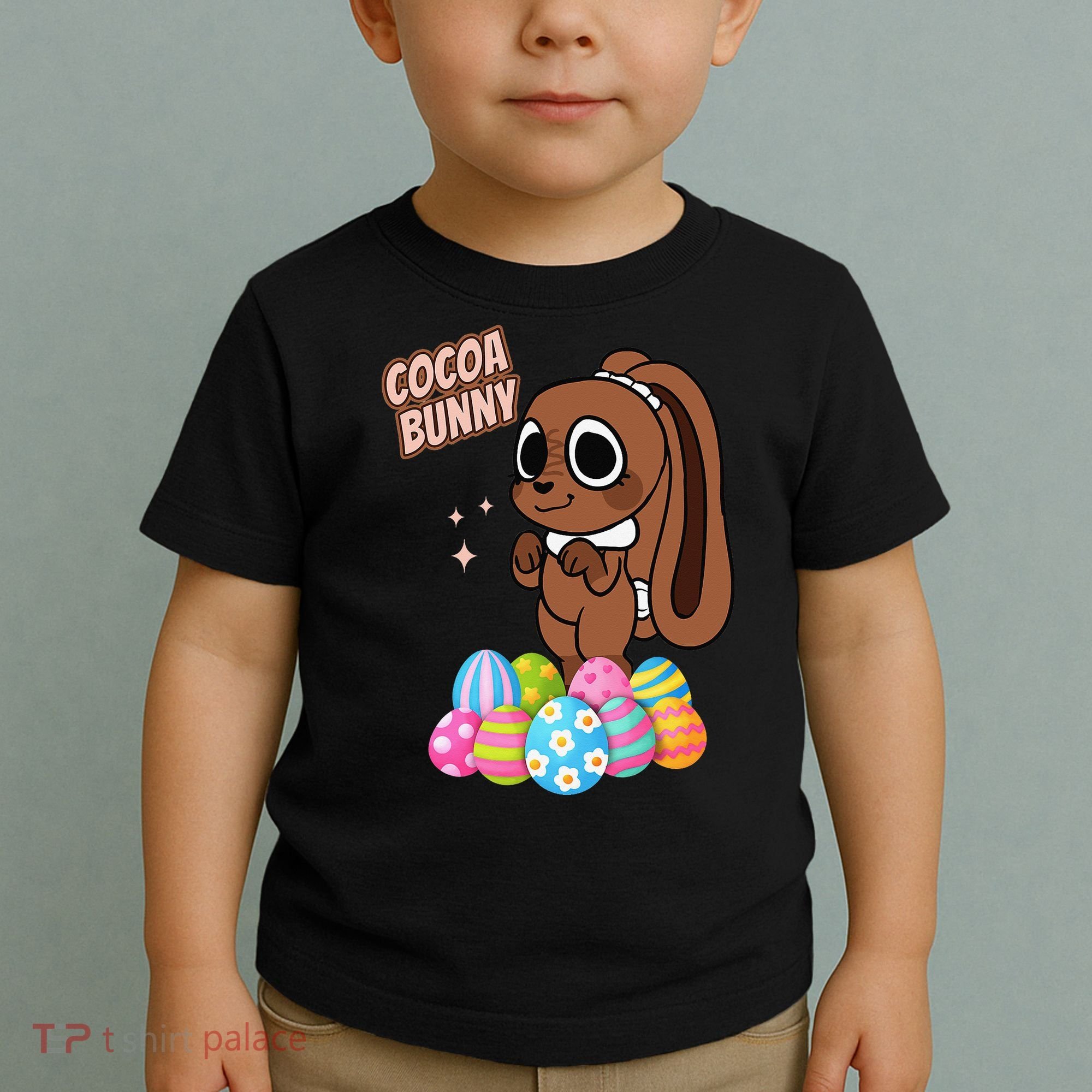 Dandys World Easter Cocoa The Chocolate Easter Bunny Toddler T-Shirt