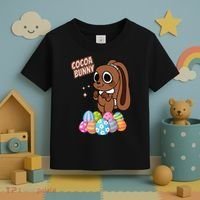 Dandys World Easter Cocoa The Chocolate Easter Bunny Toddler T-Shirt thumb 3