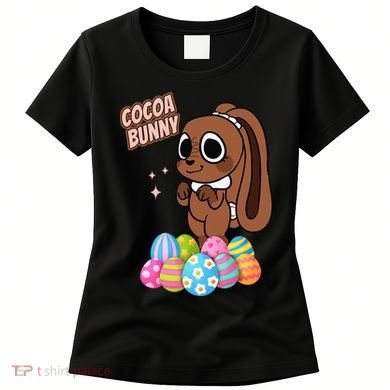 Dandys World Easter Cocoa The Chocolate Easter Bunny Women's T-Shirt
