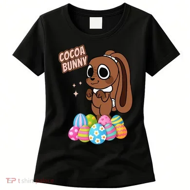 Dandys World Easter Cocoa The Chocolate Easter Bunny Women's T-Shirt