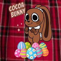 Dandys World Easter Cocoa The Chocolate Easter Bunny Men's Flannel Plaid Pajama Pants thumb 2