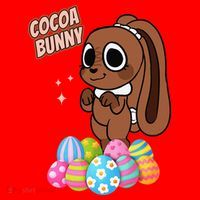 Dandys World Easter Cocoa The Chocolate Easter Bunny Santa Hat thumb 1