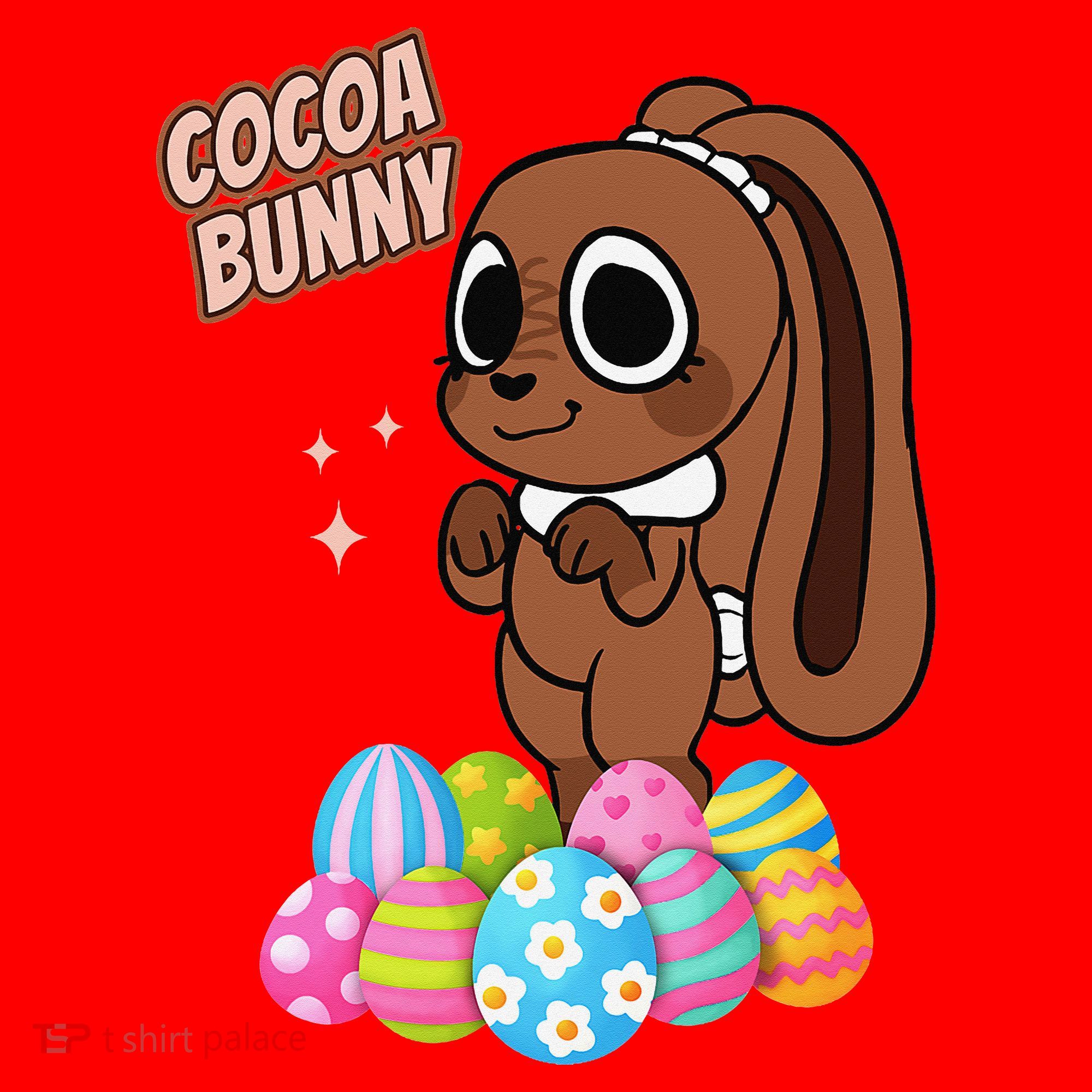 Dandys World Easter Cocoa The Chocolate Easter Bunny Santa Hat