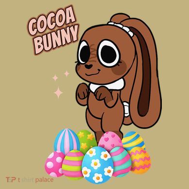 Dandys World Easter Cocoa The Chocolate Easter Bunny Polo