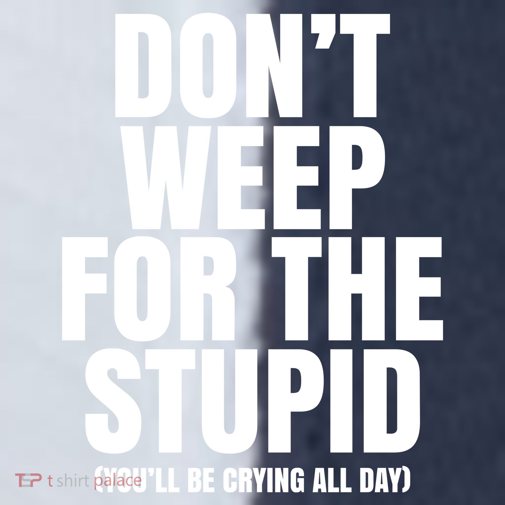 DonT Weep For The Stupid YouLl Be Crying All Day Alexander Anderson Sport-Tek Competitor United Soccer Jersey