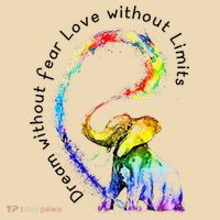 Dream Without Fear Love Without Limits Elephant LGBT Tote Bag thumb 4