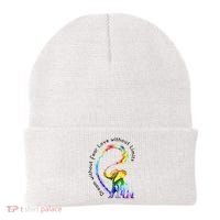 Dream Without Fear Love Without Limits Elephant LGBT Beanie thumb 0