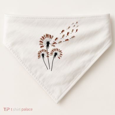 Dandelion Warthogs For Warthog Lover Warthog USA-Made Doggie Bandana