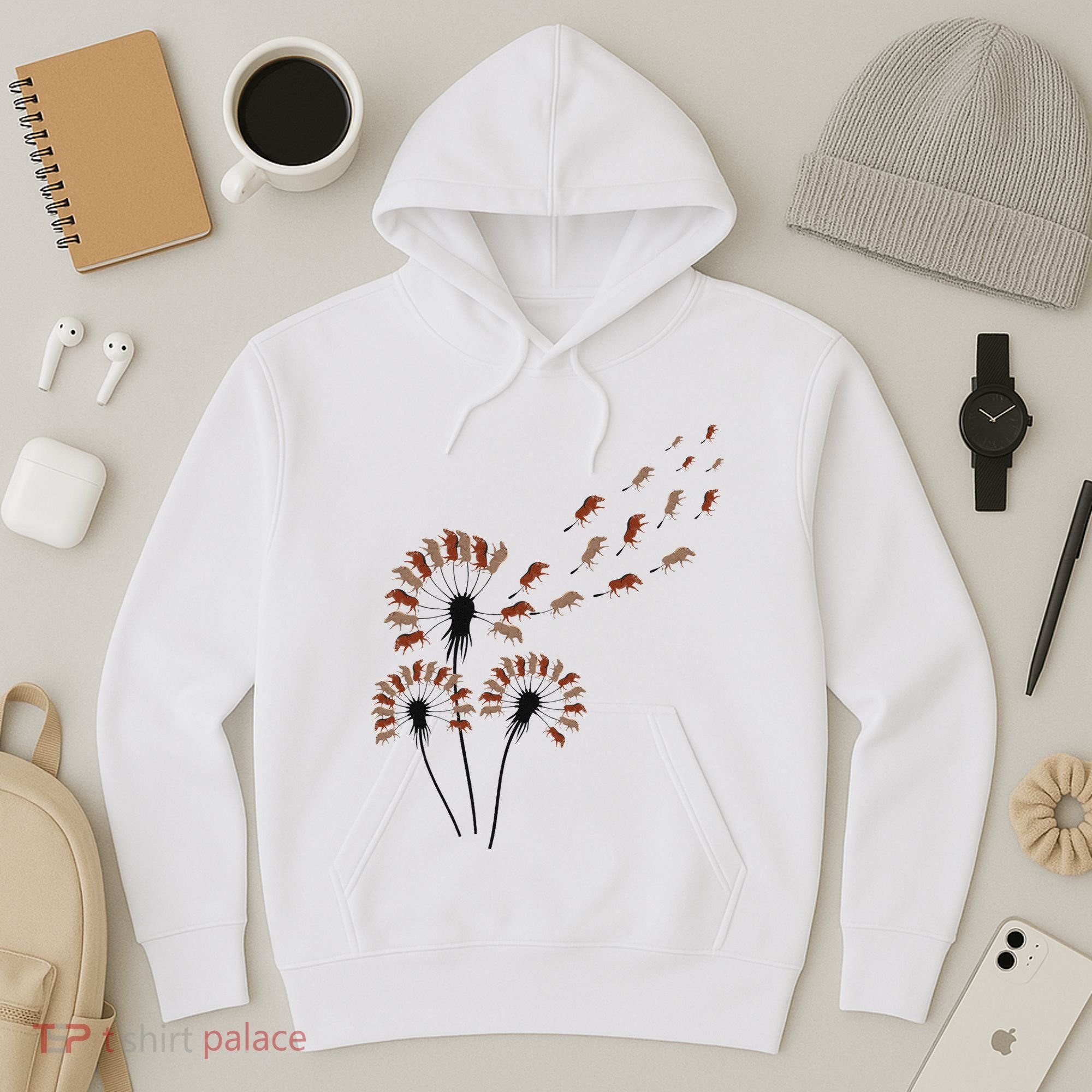 Dandelion Warthogs For Warthog Lover Warthog Hoodie
