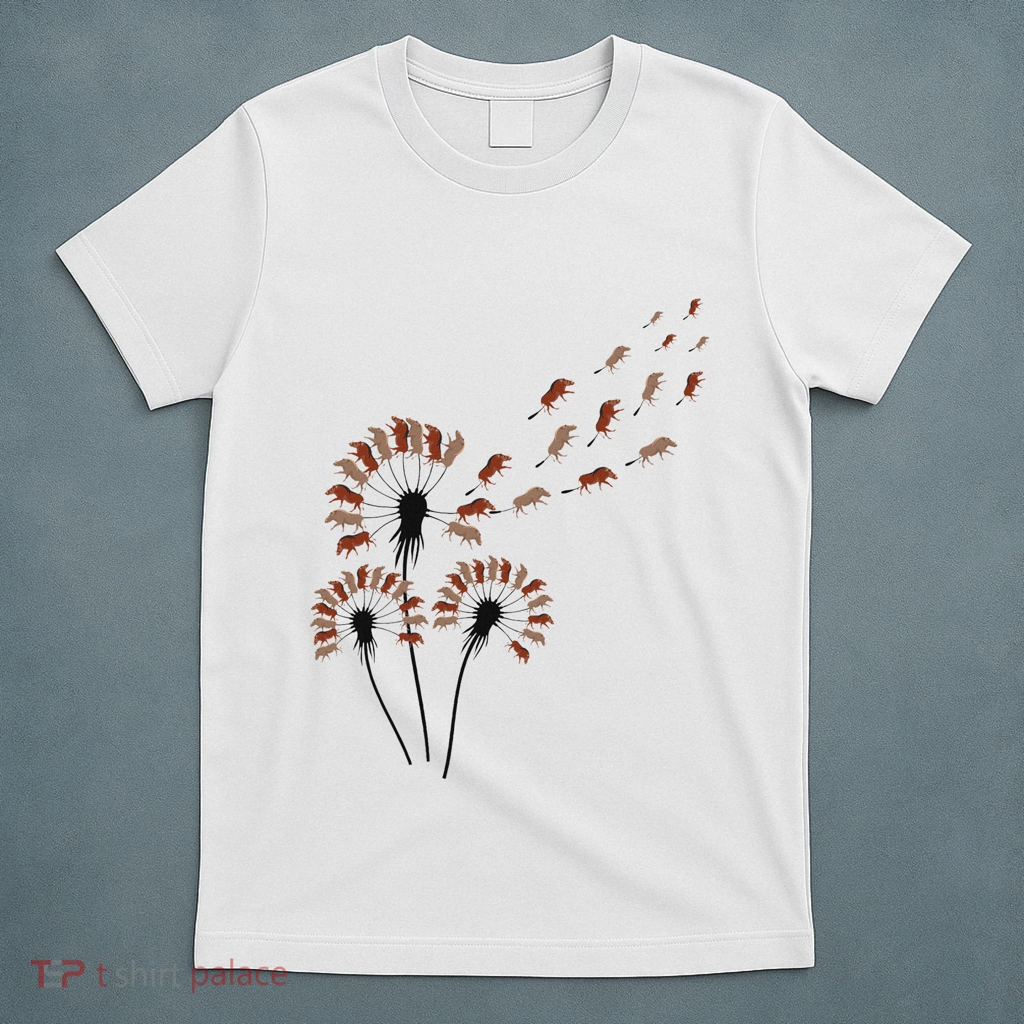 Dandelion Warthogs For Warthog Lover Warthog T-Shirt