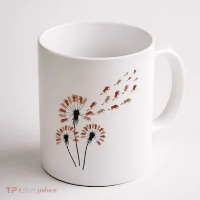 Dandelion Warthogs For Warthog Lover Warthog Coffee Mug back
