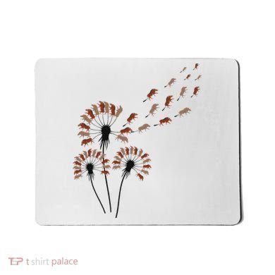 Dandelion Warthogs For Warthog Lover Warthog Mousepad