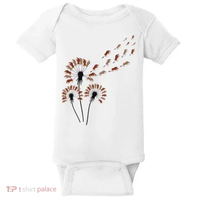 Dandelion Warthogs For Warthog Lover Warthog Baby Bodysuit