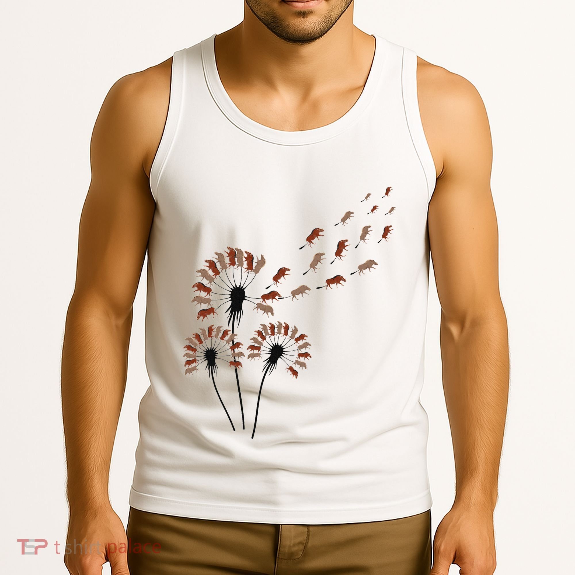 Dandelion Warthogs For Warthog Lover Warthog Tank Top
