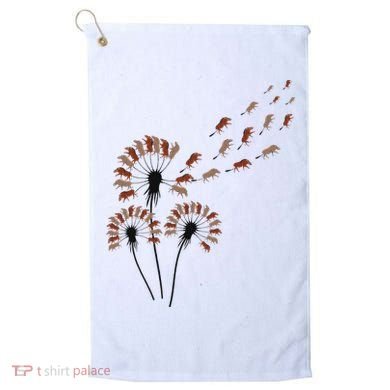 Dandelion Warthogs For Warthog Lover Warthog Golf Towel