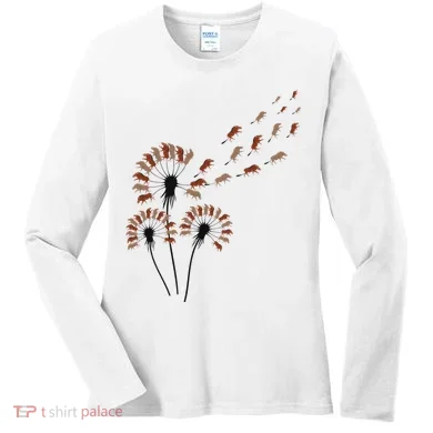 Dandelion Warthogs For Warthog Lover Warthog Women's Long Sleeve Shirt