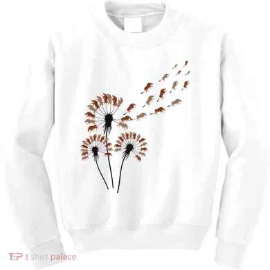 Dandelion Warthogs For Warthog Lover Warthog Kids Sweatshirt