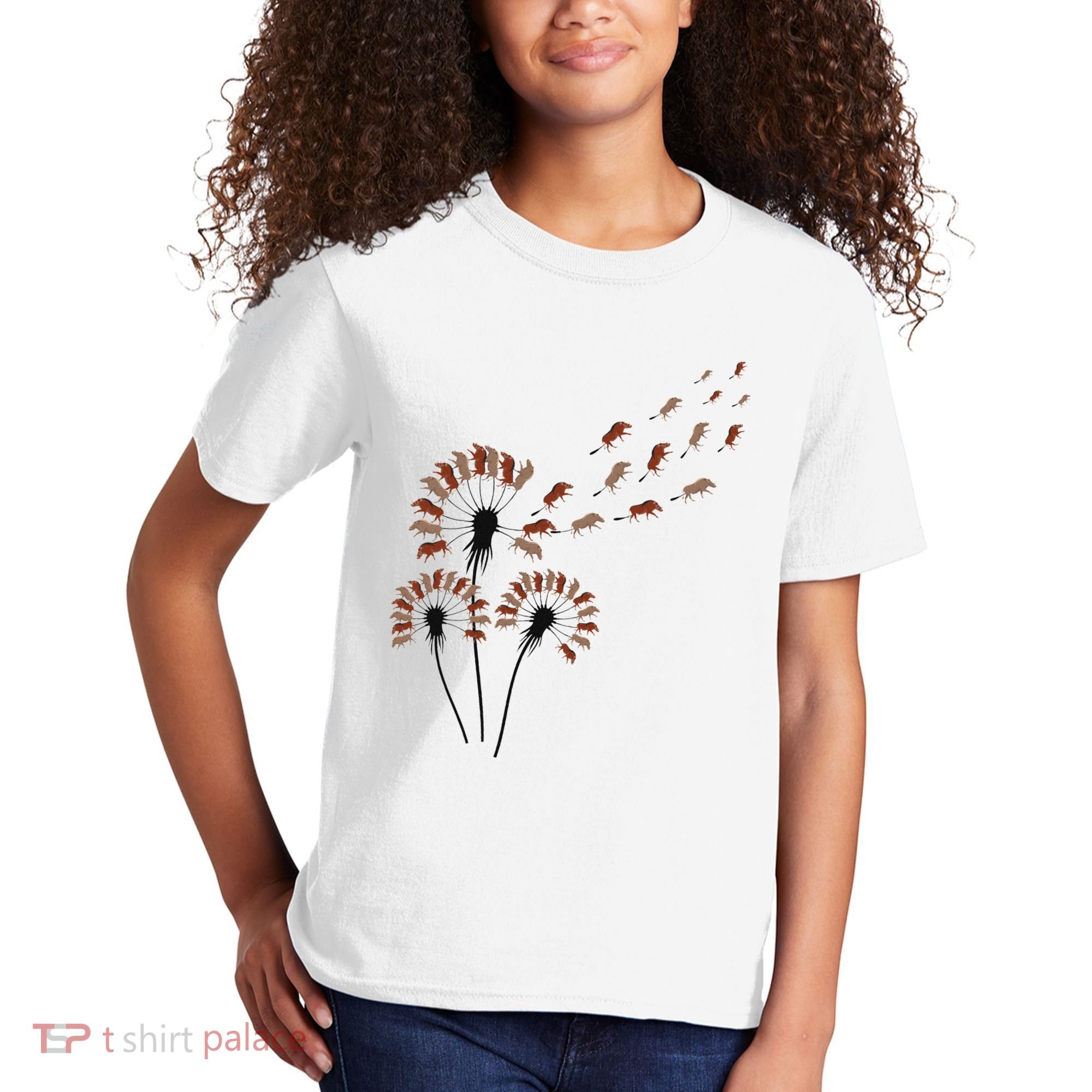 Dandelion Warthogs For Warthog Lover Warthog Kids T-Shirt