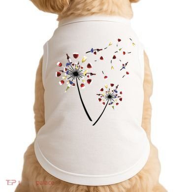 Dandelion Wine Glass Love Wine Drinking Gift Wine Lover Doggie Tank