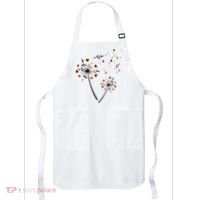 Dandelion Wine Glass Love Wine Drinking Gift Wine Lover Apron thumb 0