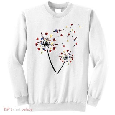 Dandelion Wine Glass Love Wine Drinking Gift Wine Lover Sweatshirt