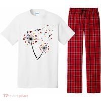 Dandelion Wine Glass Love Wine Drinking Gift Wine Lover Pajama Set thumb 0