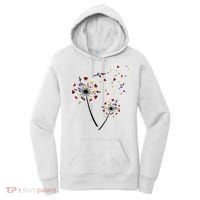 Dandelion Wine Glass Love Wine Drinking Gift Wine Lover Women's Hoodie thumb 0