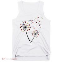 Dandelion Wine Glass Love Wine Drinking Gift Wine Lover Tank Top thumb 0
