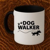 Dog Walker Gift Coffee Mug thumb 2
