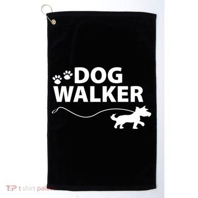 Dog Walker Gift Golf Towel