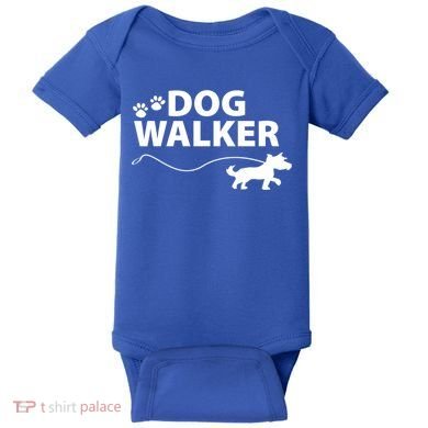 Dog Walker Gift Baby Bodysuit