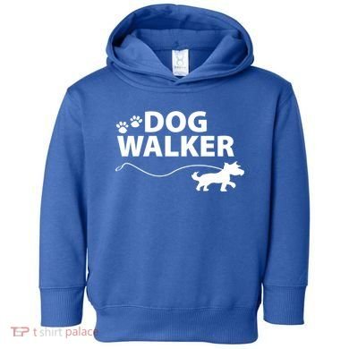 Dog Walker Gift Toddler Hoodie