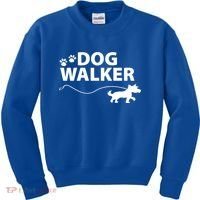 Dog Walker Gift Kids Sweatshirt thumb 0