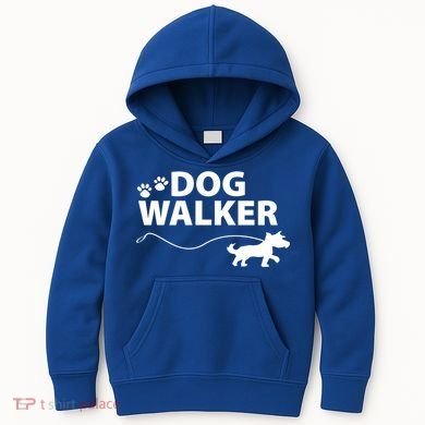 Dog Walker Gift Kids Hoodie