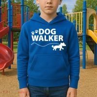 Dog Walker Gift Kids Hoodie thumb 2