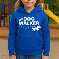 Dog Walker Gift Kids Hoodie thumb 3