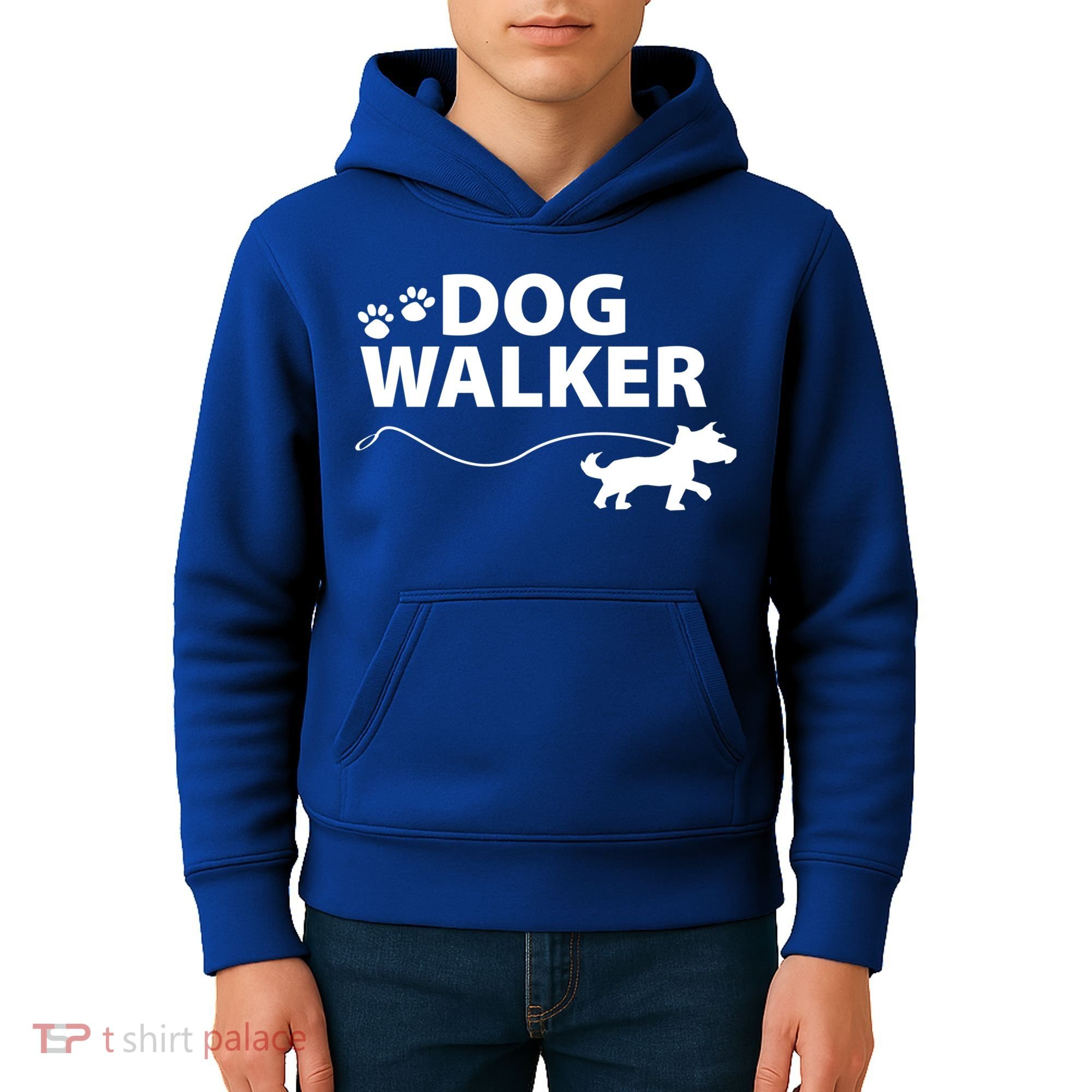 Dog Walker Gift Kids Hoodie