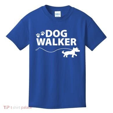 Dog Walker Gift Kids T-Shirt