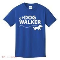 Dog Walker Gift Kids T-Shirt thumb 0
